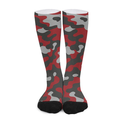 White Smoke Tampa Bay Buccaneers Camo Long Socks