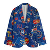 Kansas Football Suit Blazer – Premium College Game Day Jacket – fan gear, fan gear, image 1.0