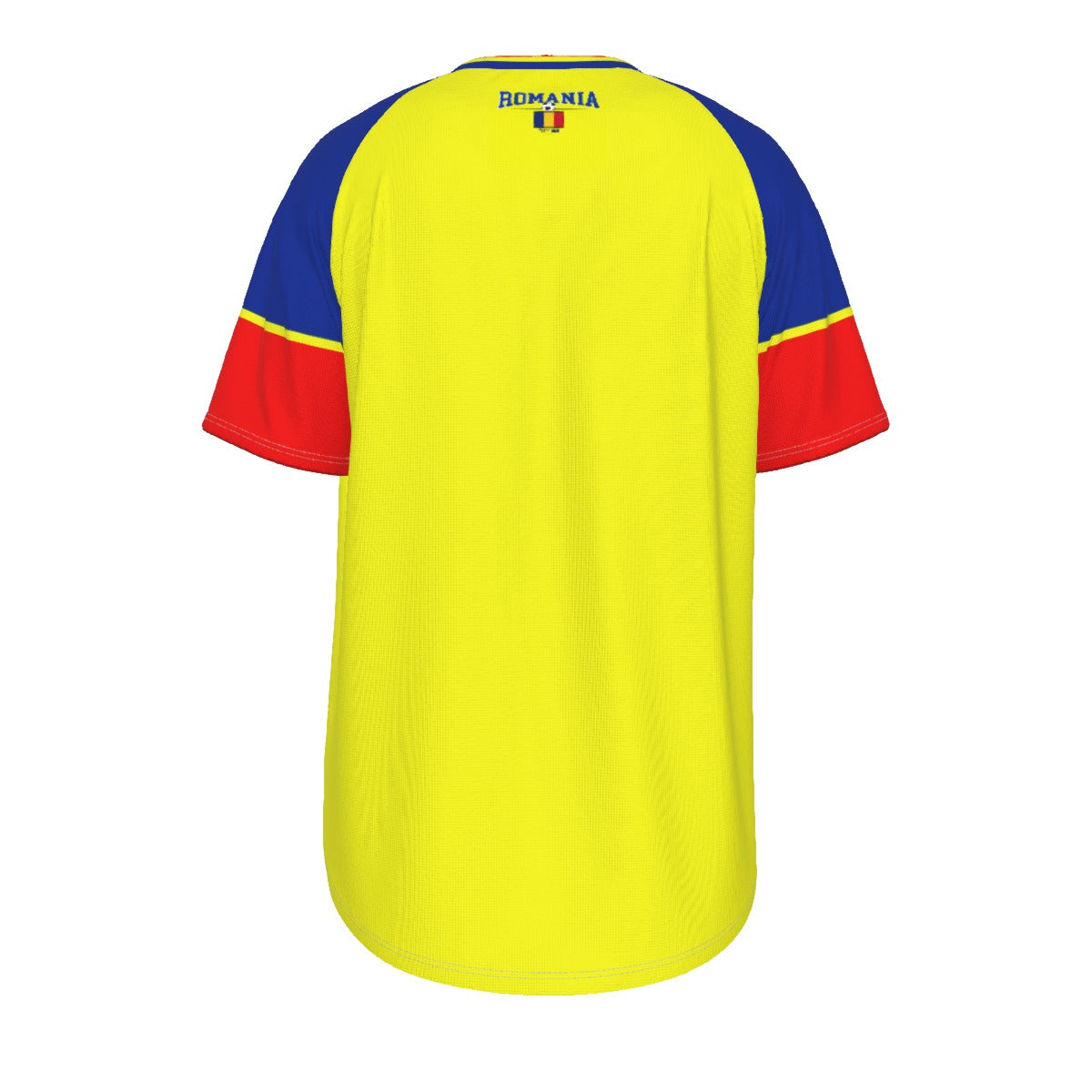 White Smoke Romania Soccer Fan T-Shirt – Vintage Romania Football Shirt Tricolorii Style | Retro Romanian Football Tee
