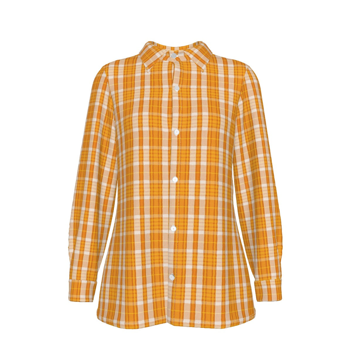 Tennessee Volunteers Orange White Plaid Womens Elastic Back Shirt 2 orange white plaid women fashion apparel