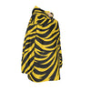 White Smoke Pittsburgh Football Yellow Black Zebra Kid's Sherpa Fleece Hoodie Blanket