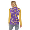Louisiana State University - Tigers Women's Stretchable Turtleneck Top - Baton Rouge football tee varsity sportswear product image 2.0