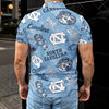 North Carolina Chapel Hill Tar Heels Men's Polo Shirt - ACC football apparel varsity sportswear product image 2.0