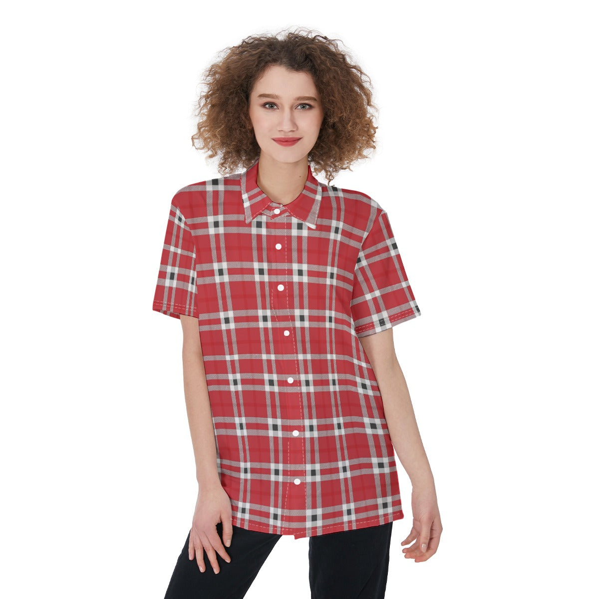 college tartan plaid women shirt women tartan plaid game day fashion