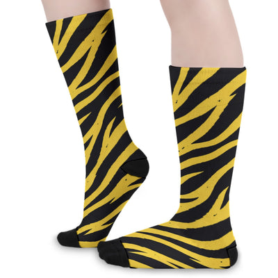 Pittsburgh Steelers Zebra Socks – lightweight game day shirt, game day outfit, image 1.0