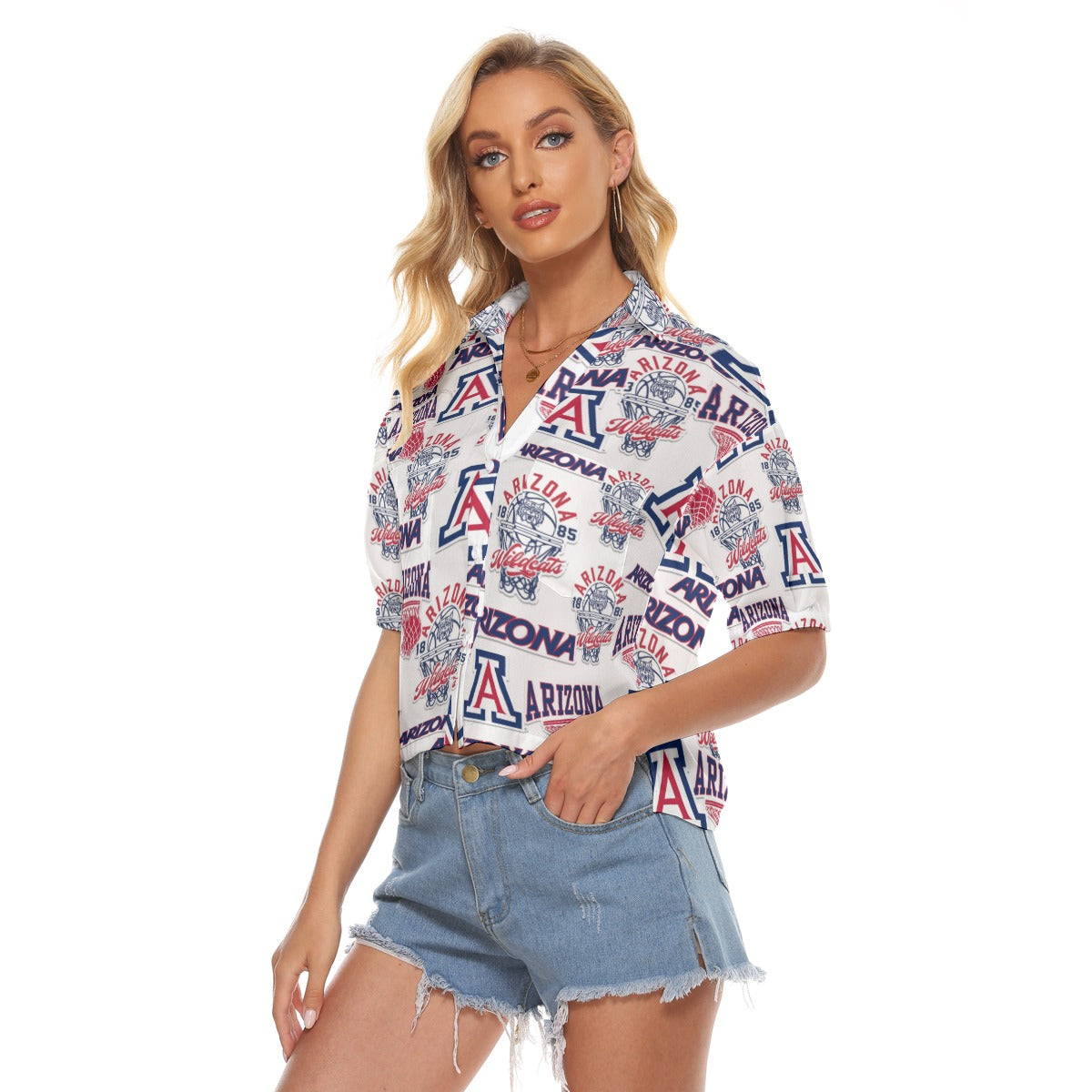 Arizona Wildcats Women's V-neck Shirts