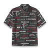 Atlanta Falcons Children's Shirt With Pocket | 125GSM Cotton red black football outfit back view