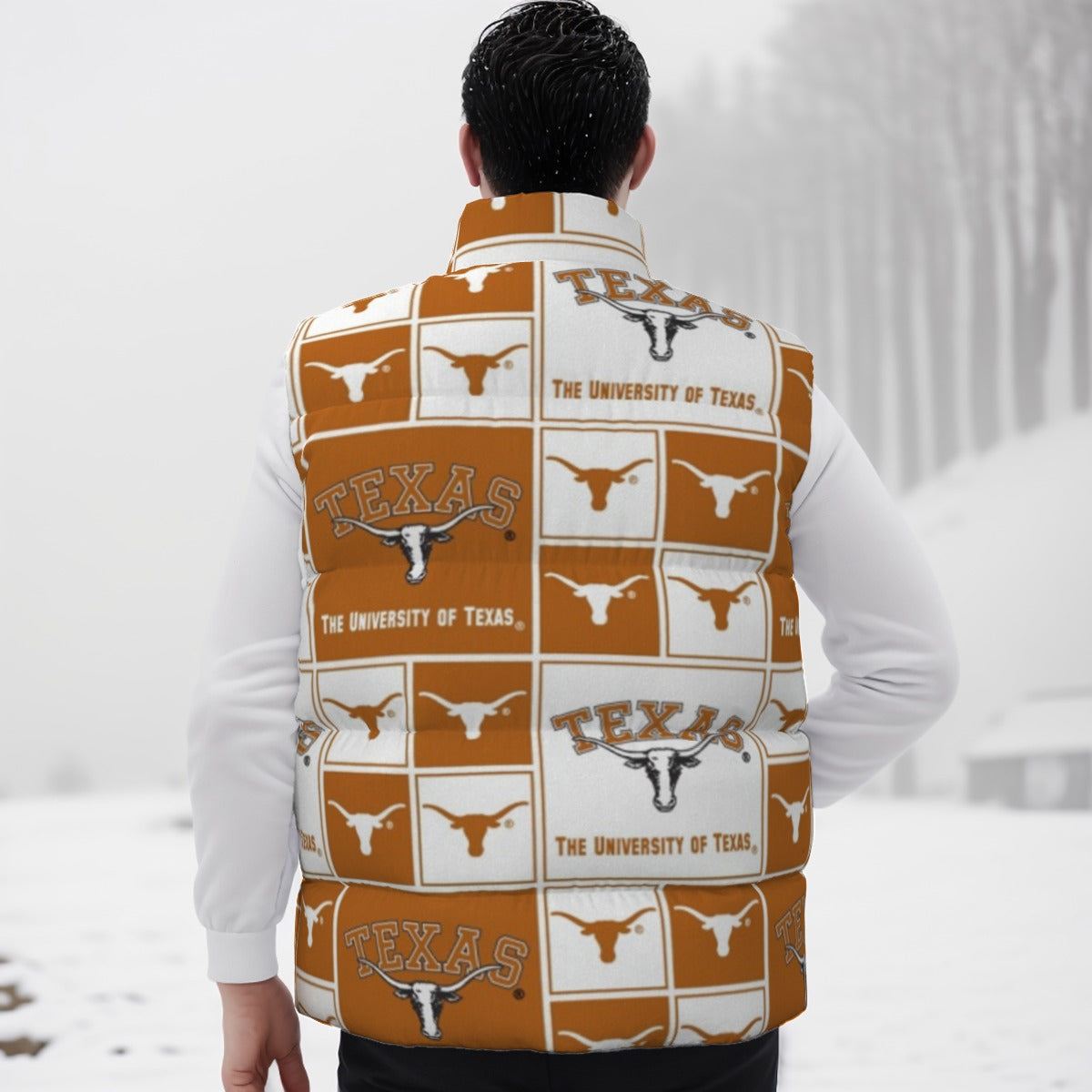 Lavender Texas at Austin - Longhorns Unisex Down Vest