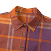 auburn tigers tartan plaid orange navy  women tartan plaid game day shirt