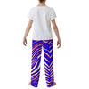 White Smoke Buffalo Zebra Football Children’s Soft-Touch Pajama Bottoms – Cozy Game Day Sleepwear