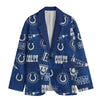 Indianapolis football blazer blue game day jacket