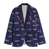 New England Football Blazer&nbsp; Navy Game Day Jacket
