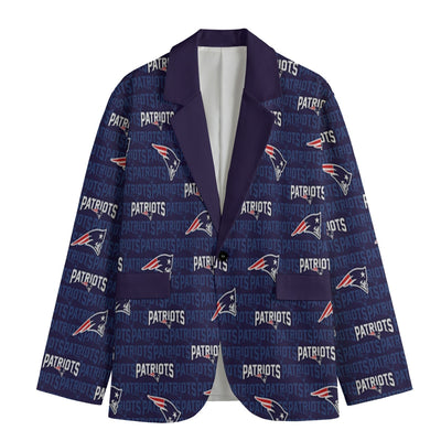 New England Football Blazer&nbsp; Navy Game Day Jacket