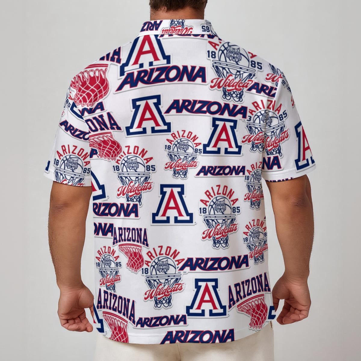 Arizona Wildcats Men's Polo Shirt streetwear fashion product image 2
