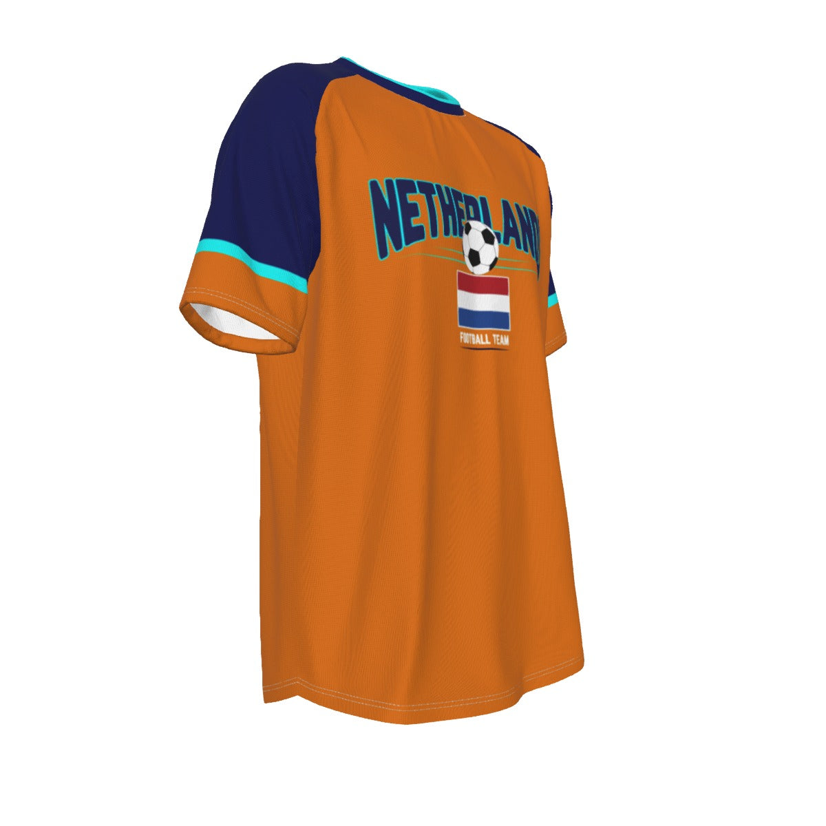 White Smoke Netherlands Soccer Fan T-Shirt – Vintage Netherlands Football Shirt Dutch National Team Style | Retro Holland Soccer Tee