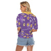 Louisiana Tigers Women's V-neck Shirts - Baton Rouge football tee varsity sportswear product image 4.0
