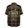 Colorado Mountain Club Plaid Button Up Shirt – Rocky Mountain Heritage Outdoor Shirt