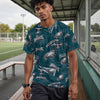 Philadelphia Eagles Drop Shoulder Crew Neck T-Shirt – sportswear style, football shirt, image 948