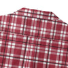 White Smoke Alabama Football Hawaiian Shirt Men – Crimson Plaid Short Sleeve 125GSM Cotton
