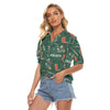 Miami Hurricanes Women's V-neck Shirts - ACC football apparel varsity sportswear product image 3.0