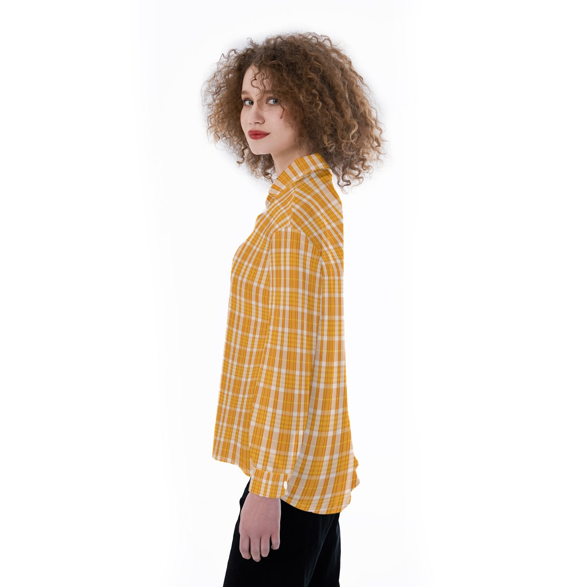 Tennessee Volunteers Orange White Plaid Womens Satin Shirt 2 orange white plaid women fashion apparel