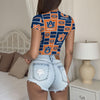 Auburn Tigers Women's Slim-Fit T-shirt - Auburn aesthetic tee varsity sportswear product image 2.0