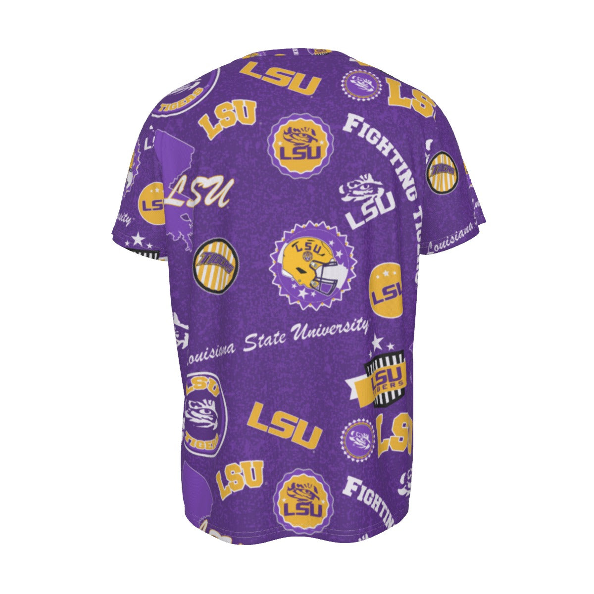 Louisiana Tigers Short Sleeve T-Shirt - Baton Rouge football tee varsity sportswear product image 2.0