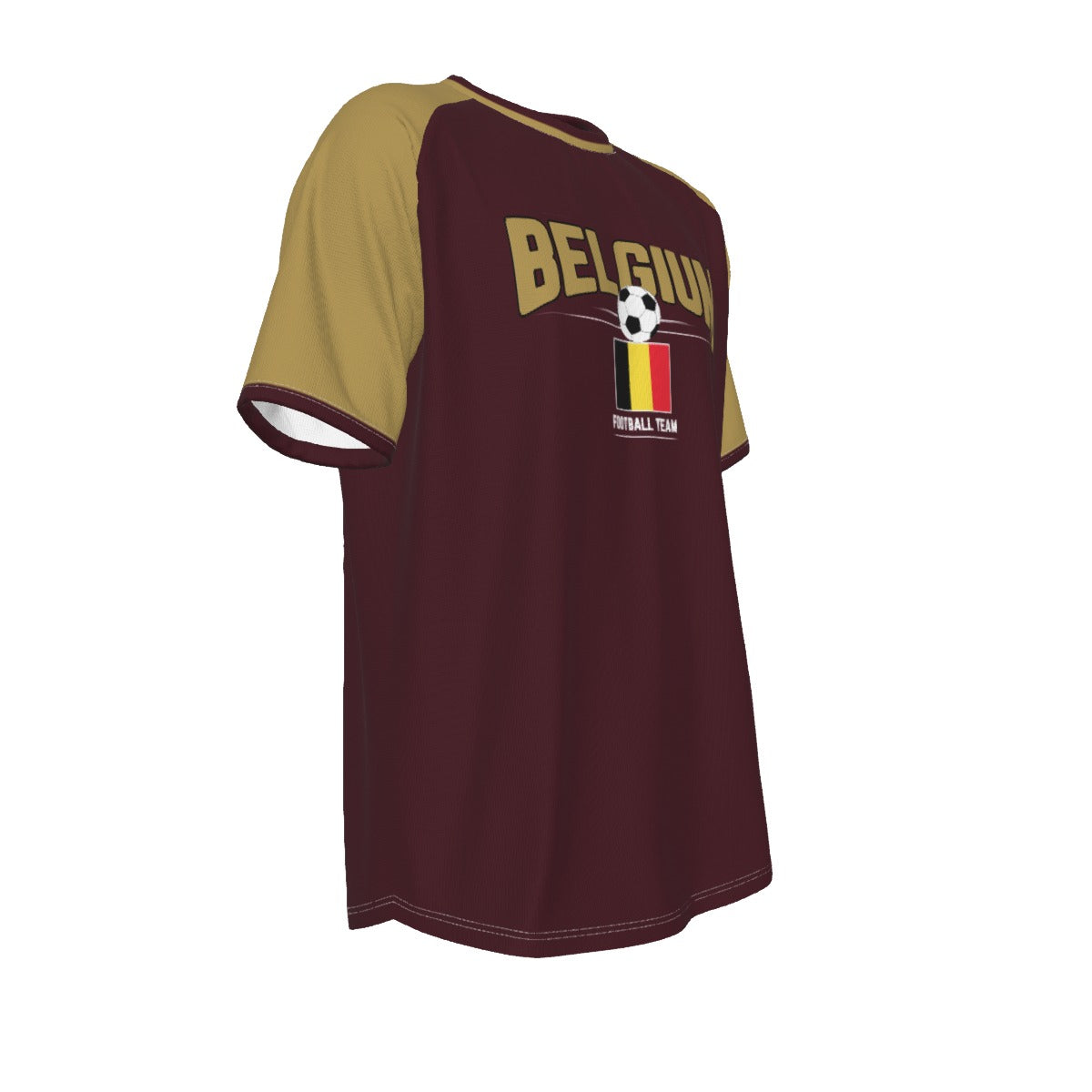 White Smoke Belgium Soccer Fan T-Shirt – Vintage Belgium Football Shirt Retro Belgian National Team Style | Classic Belgium Soccer Tee