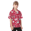 Wisconsin Madison Badgers Kid's Hawaiian Vacation Shirt - Badgers football tee varsity sportswear product image 2.0