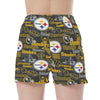 Pittsburgh Steelers Wide Waistband Sport Shorts