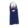 Cape Verde Soccer T-Shirt Blue – Cape Verde Football Shirt Tubarões Azuis Fan Tee