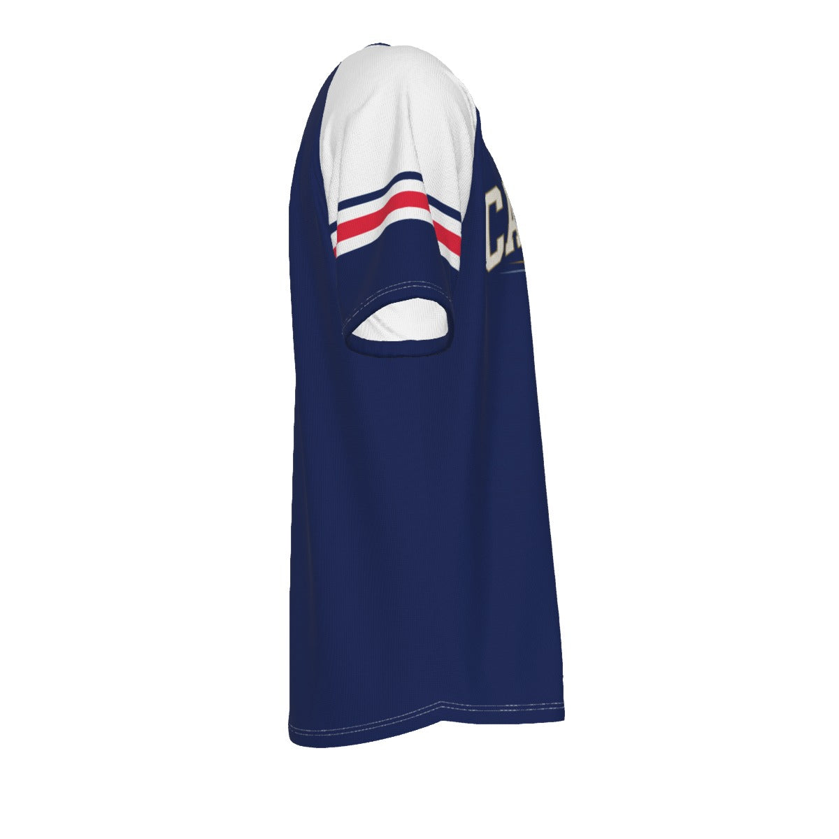 Cape Verde Soccer T-Shirt Blue – Cape Verde Football Shirt Tubarões Azuis Fan Tee streetwear fashion product image 4