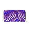 White Smoke Mini Purse – Red Blue White Zebra Game Day Style