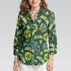 Oakland Athletics Women's 3/4 Sleeve Shirt oakland athletics baseball fan apparel game day outfit