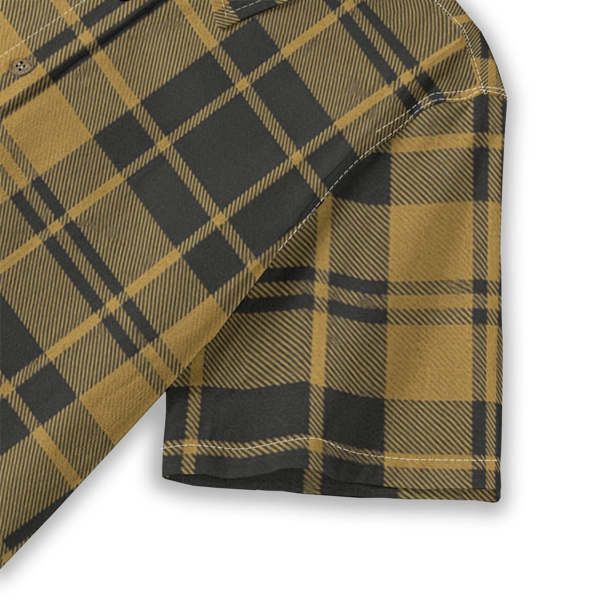 colorado buffaloes tartan plaid black gold  women tartan plaid game day shirt