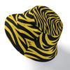 White Smoke Pittsburgh Football Yellow Black Zebra Double-Side Printing Bucket Hat – Game Day Streetwear