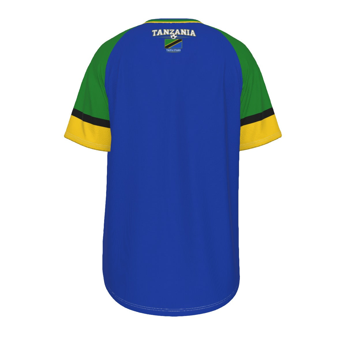 Tanzania National Football Team Short Sleeve T-shirt streetwear fashion product image 3