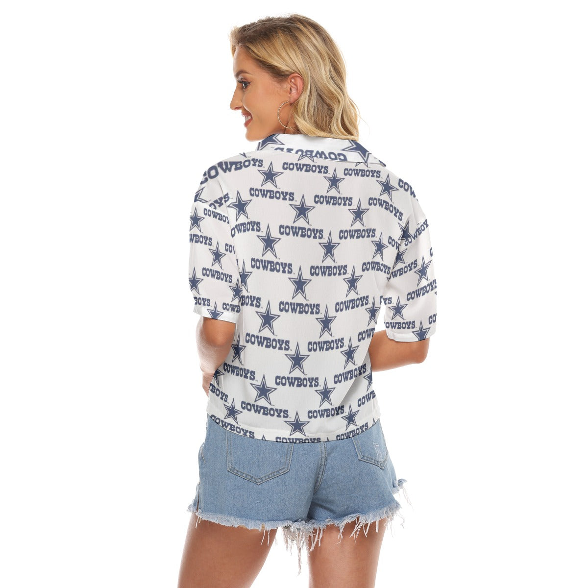 Dallas Cowboys Women's V-neck Shirts