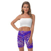 Buffalo Zebra Football Women’s Shorts – Everyday Game Day Streetwear – lightweight game day shirt, football shirt, image 1.0
