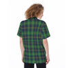 Notre Dame Fighting Irish Green Navy Gold Plaid Womens Shirt 7 green navy gold plaid women fashion apparel