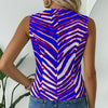 Light Gray Buffalo Zebra Football Women’s Formal Vest – Structured Game Day Style (245 GSM)