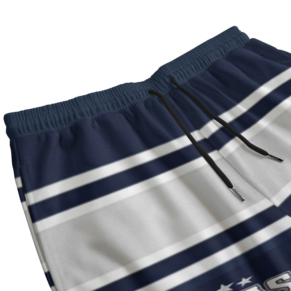 White Smoke Dallas Football Striped Sweatpants – Texas Streetwear Jogger Pants