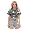 Chicago White Sox Women's Cropped Shirt chicago white sox baseball fan apparel streetwear game day outfit