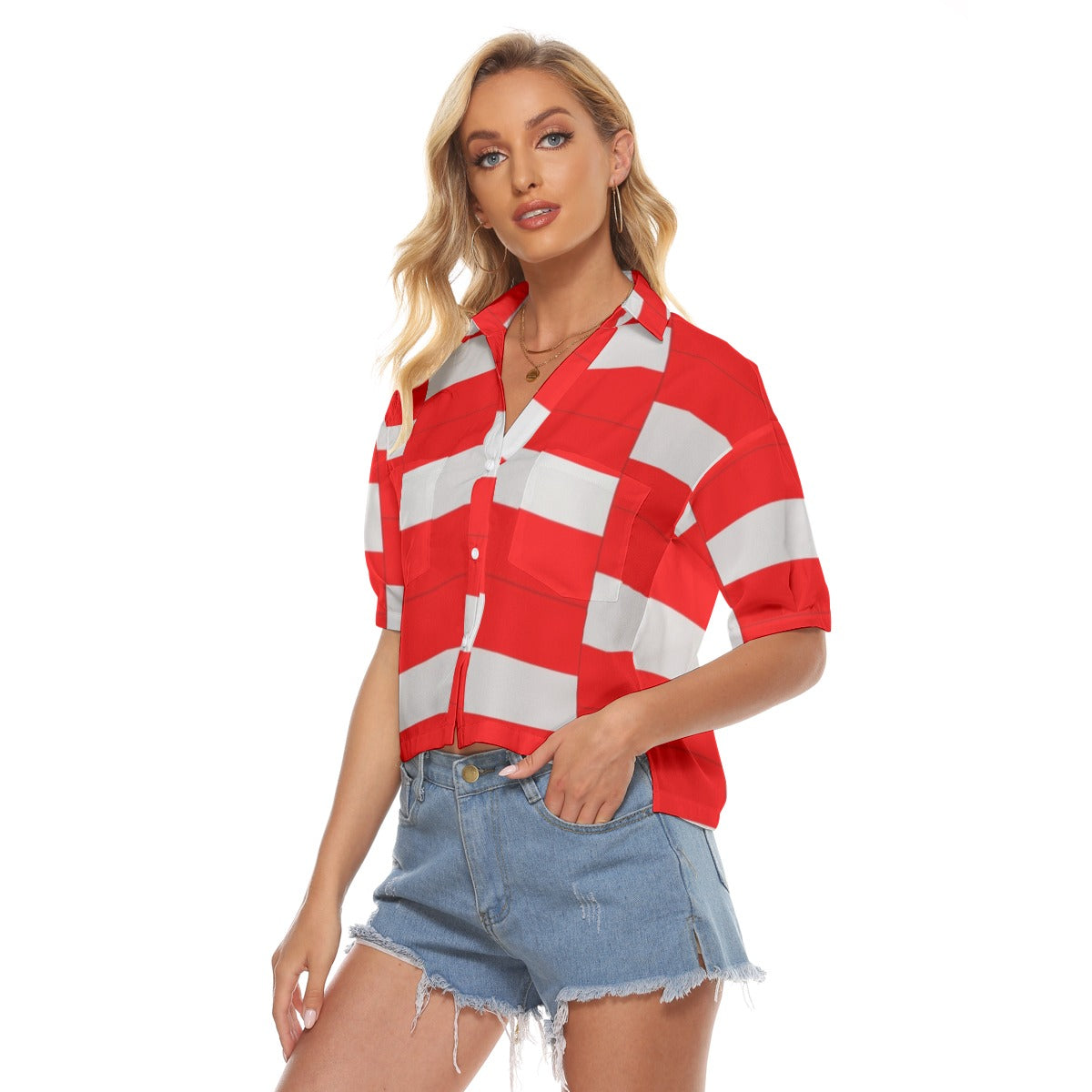Austria flag football fans Women's V-neck Shirts