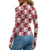 Alabama Crimson Tide Women's Mesh T-Shirt – Breathable Crimson and White Game Day Shirt for Women White varsity sports apparel