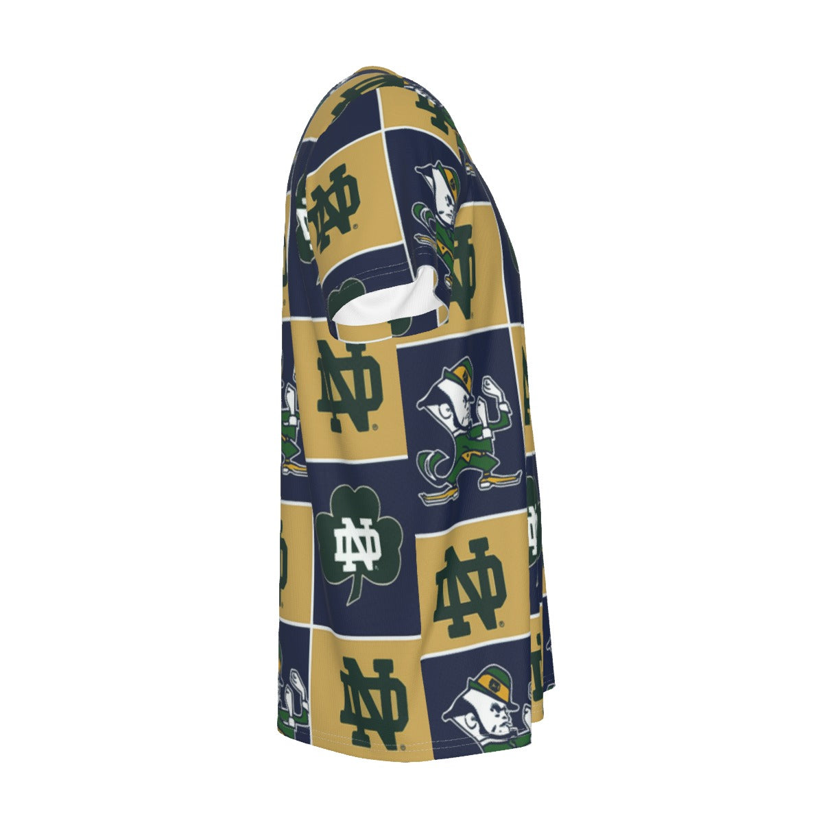 Notre Dame Fighting Irish Short Sleeve T-Shirt White varsity sports apparel