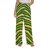 Green Bay Football Yellow Green Women’s Pajama Pants – Game Day Lounge Wear – lightweight game day shirt, casual fan outfit, image 1.0
