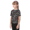 atlanta-falcons-kids-t-shirt red black football outfit fabric close-up