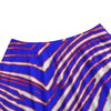 White Smoke Buffalo football Women's Bazyrey Skirts With pocket – Red Blue White Zebra Game Day Style