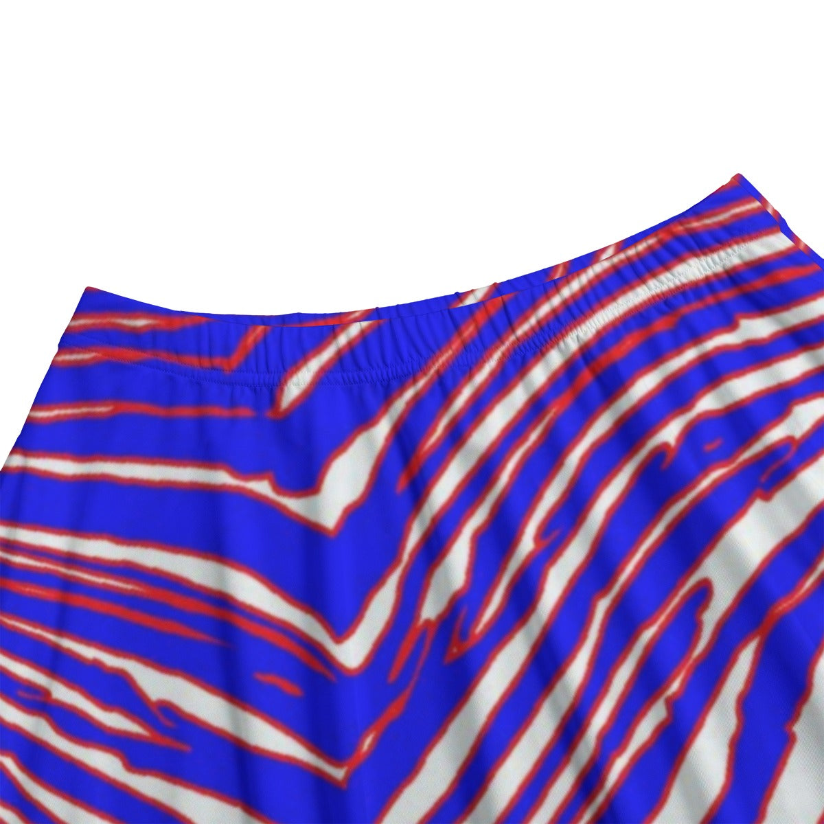 Buffalo football Women's Bazyrey Skirts With pocket – Red Blue White Zebra Game Day Style